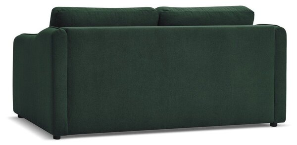 Zielona sofa do spania/rozkładana 178 cm Lenny – Bobochic Paris