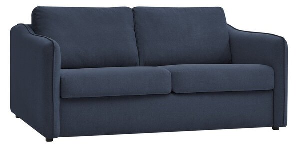 Ciemnoniebieska sofa do spania/rozkładana 178 cm Lenny – Bobochic Paris