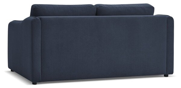 Ciemnoniebieska sofa do spania/rozkładana 178 cm Lenny – Bobochic Paris