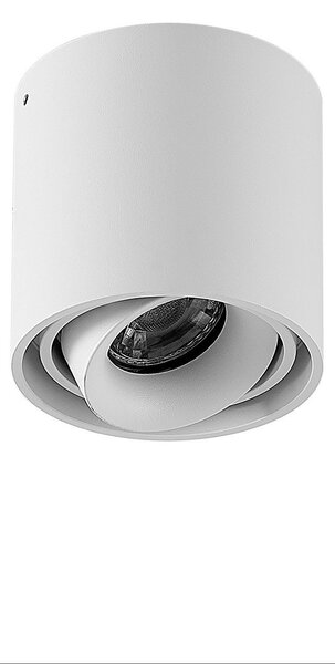 Lampa Sufitowa Arcchio, Walza, ściemnialny, biały, przedpokój, aluminium, nowoczesny