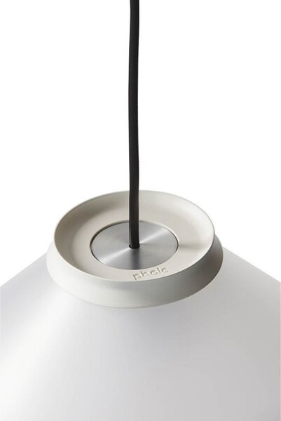 Lampa Wisząca Pholc, biały, salon, aluminium