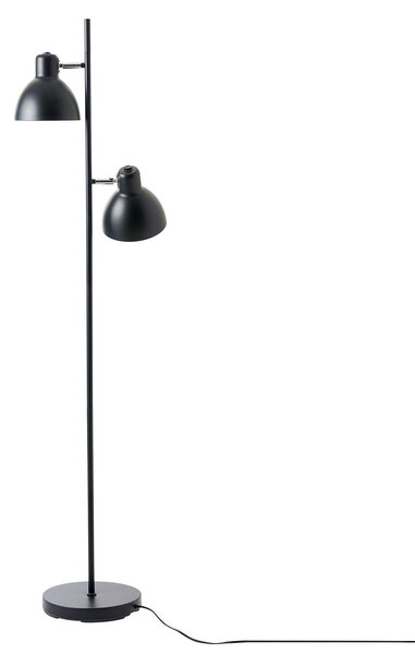Lampa Podłogowa Dyberg Larsen, Skagen 2, czarny, salon, metal, skandynawski