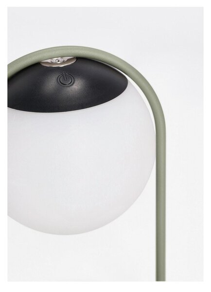 Lampa zewnętrzna stołowa LED ze ściemniaczem na USB ø 13,5 cm Pansy – Bizzotto