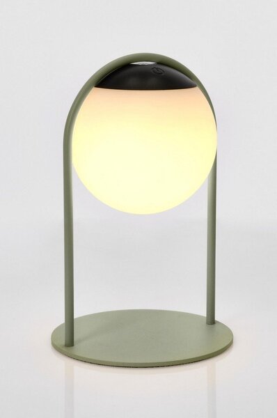 Lampa zewnętrzna stołowa LED ze ściemniaczem na USB ø 13,5 cm Pansy – Bizzotto