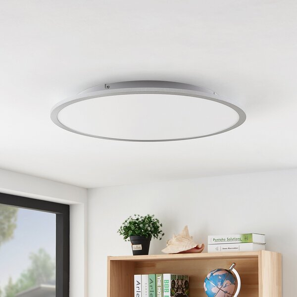 Lampa Sufitowa Lindby, Narima, metaliczny, kuchnia, tworzywo sztuczne, nowoczesny