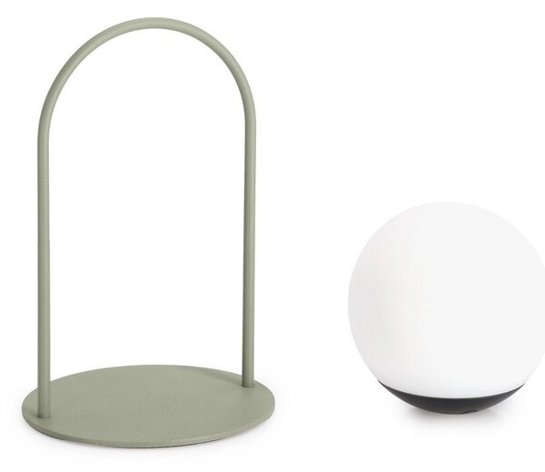 Lampa zewnętrzna stołowa LED ze ściemniaczem na USB ø 13,5 cm Pansy – Bizzotto