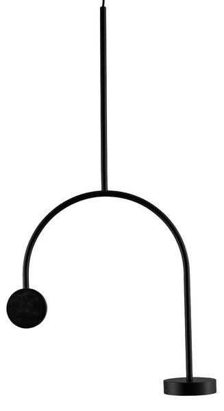 Lampa Wisząca AYTM, Grasil, czarny, salon, metal, design