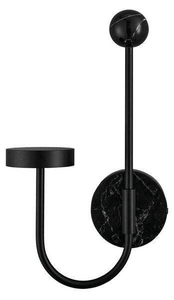 Lampa Ścienna AYTM, Grasil, czarny, salon, metal, design