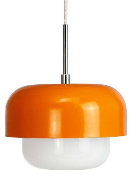 Lampa Wisząca Dyberg Larsen, Haipot, ściemnialny, pomarańczowy, salon, metal, skandynawski
