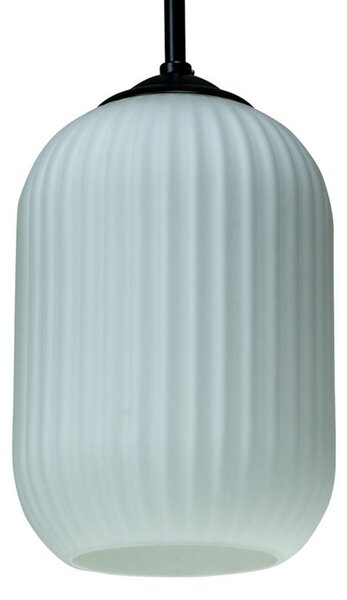 Lampa Wisząca Dyberg Larsen, Riflet, ściemnialny, biały, salon, szkło