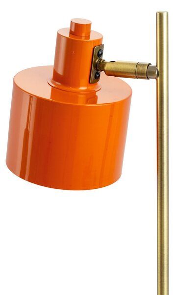 Lampa Stołowa Dyberg Larsen, Ocean, pomarańczowy, salon, metal, design