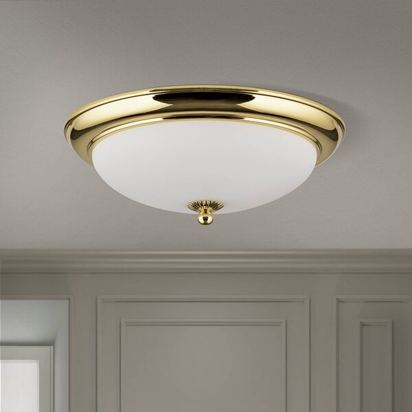 ORION Lampa sufitowa Empire, możliwość ściemniania, mosiężny / złoty, salon / jadalnia, metal, antyczny