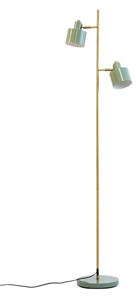 Lampa Podłogowa Dyberg Larsen, Ocean, zielony, salon, metal, skandynawski