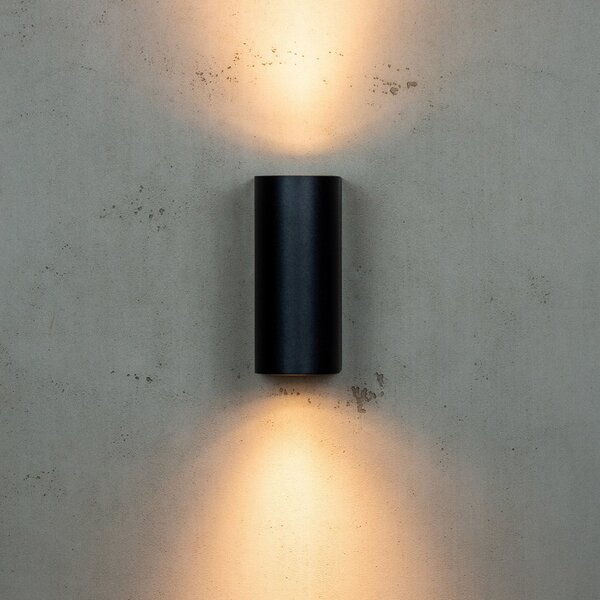 Zewnętrzna Lampa Dyberg Larsen, Læsø, czarny, aluminium, design