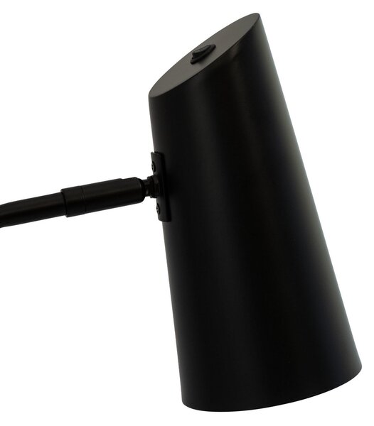 Lampa Stołowa Dyberg Larsen, Pallas, czarny, salon, metal, skandynawski