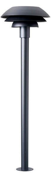 Zewnętrzna Lampa Dyberg Larsen, DL31 Outdoor, ściemnialny, czarny, metal, skandynawski