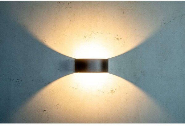 Zewnętrzna Lampa Dyberg Larsen, Circle, czarny, taras, metal, nowoczesny
