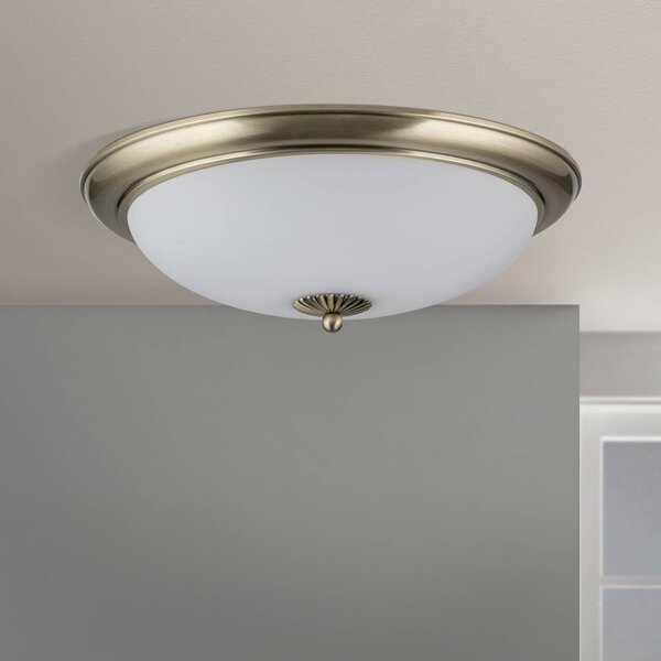 ORION Lampa sufitowa Empire, możliwość ściemniania, brązowy / mosiężny, salon / jadalnia, metal, antyczny
