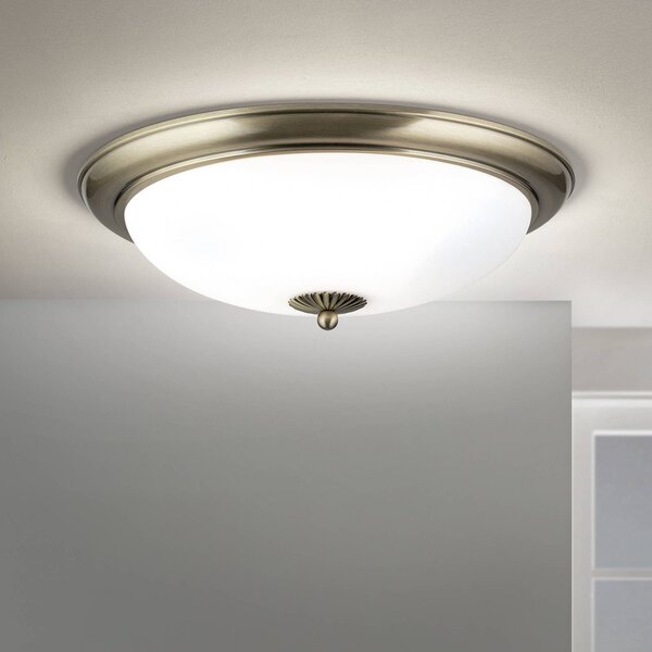 ORION Lampa sufitowa Empire, możliwość ściemniania, brązowy / mosiężny, salon / jadalnia, metal, antyczny