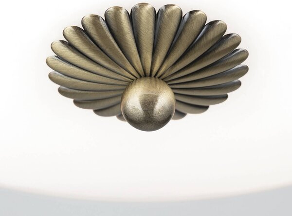 ORION Lampa sufitowa Empire, możliwość ściemniania, brązowy / mosiężny, salon / jadalnia, metal, antyczny