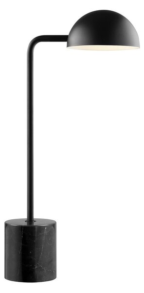 Lampa Stołowa Dyberg Larsen, Marble, czarny, gabinet | pracownia, kamień, skandynawski