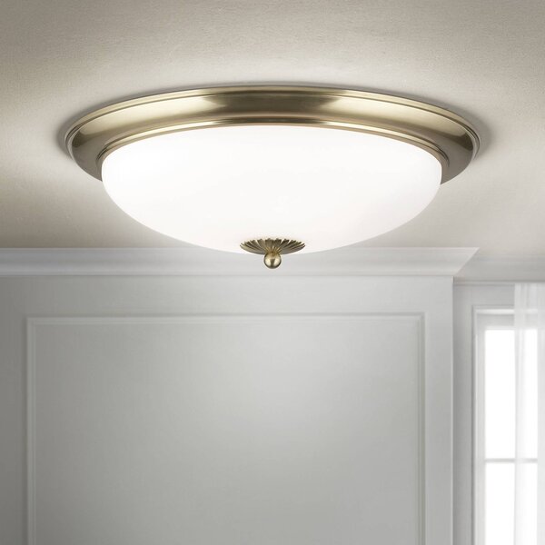 ORION Lampa sufitowa Empire, możliwość ściemniania, mosiężny / złoty, salon / jadalnia, metal, antyczny
