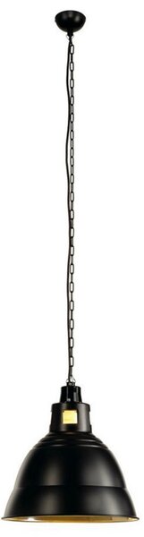 Lampa Wisząca SLV, Para 380, ściemnialny, czarny, salon, metal, industrialny