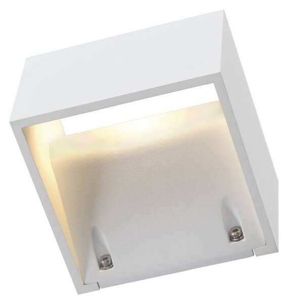 Logs Lampa Ścienna Square LED IP44 White - SLV