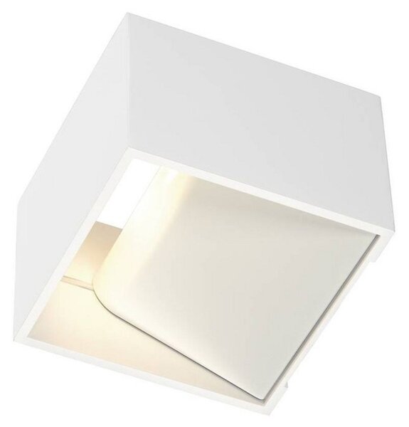 Logs In Square Lampa Ścienna incl. LED driver White - SLV