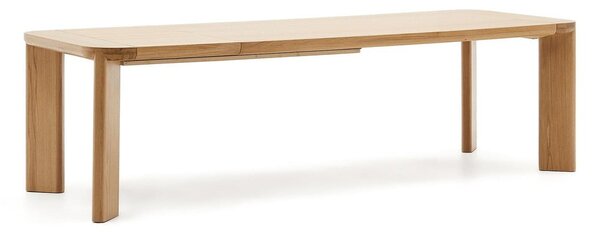 Rozkładany stół z blatem w dekorze dębu 100x200 cm Jondal – Kave Home