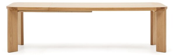 Rozkładany stół z blatem w dekorze dębu 100x200 cm Jondal – Kave Home