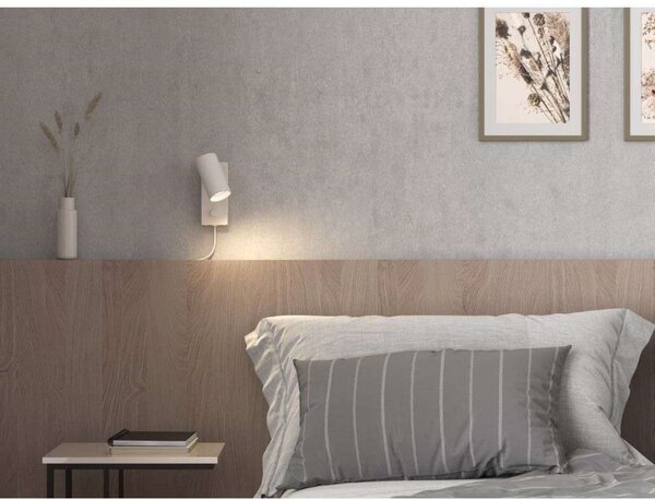 Lampa Ścienna Belid, ściemnialny, biały, salon, metal