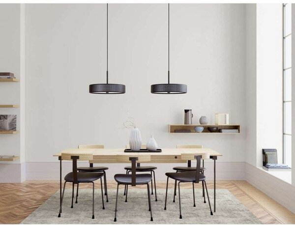 Lampa Wisząca Herstal, czarny, jadalnia, metal