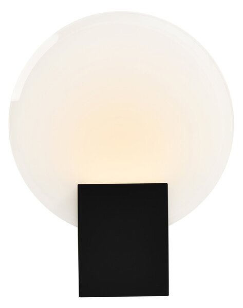 Lampa Ścienna Nordlux, Hester, ściemnialny, czarny, łazienka, tworzywo sztuczne, nowoczesny