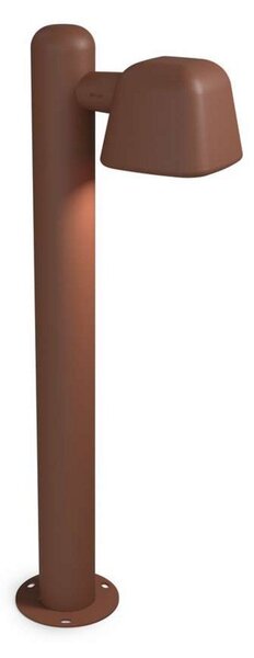 Zewnętrzna Lampa Belid, ściemnialny, brąz rdzawy, taras, metal
