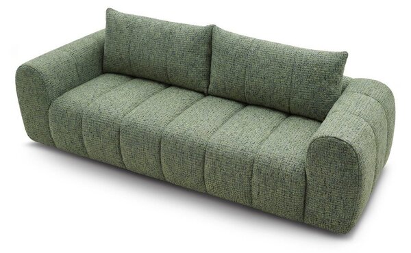 Zielona sofa 242 cm Nesty – Bobochic Paris