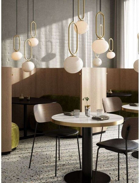 Lampa Wisząca DFTP by Nordlux, złoty | mosiężny, jadalnia, metal
