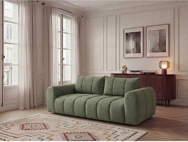 Zielona sofa 242 cm Nesty – Bobochic Paris