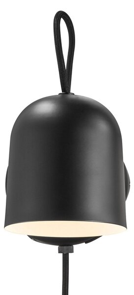 Lampa Ścienna DFTP by Nordlux, Angle, ściemnialny, czarny, salon, metal, nowoczesny