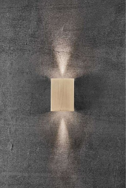 Lampa Ścienna Nordlux, złoty | mosiężny, salon, aluminium