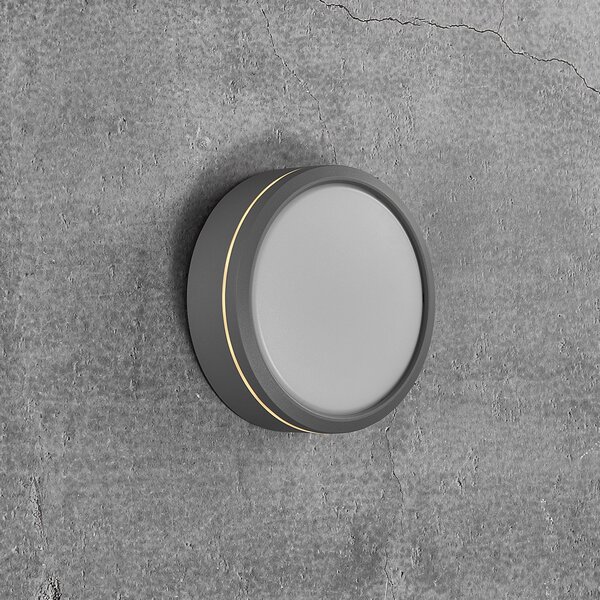 Zewnętrzna Lampa Nordlux, Ava Smart, ściemnialny, szary, łazienka, metal