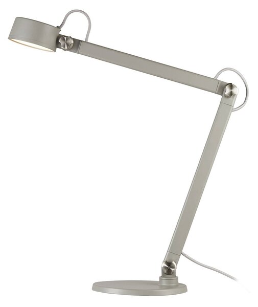 Lampa Stołowa DFTP by Nordlux, Nobu, szary, gabinet | pracownia, metal, nowoczesny