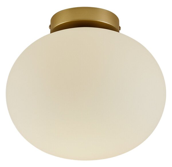 Lampa Sufitowa Nordlux, Alton, ściemnialny, złoty | mosiężny, salon, szkło