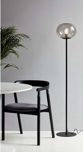 Lampa Podłogowa Nordlux, szary, salon, szkło