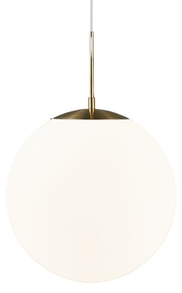 Lampa Wisząca Nordlux, Grant, ściemnialny, biały, salon, szkło