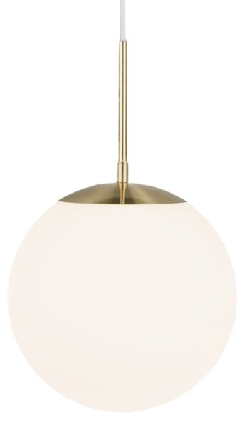Lampa Wisząca Nordlux, Grant, ściemnialny, biały, salon, szkło