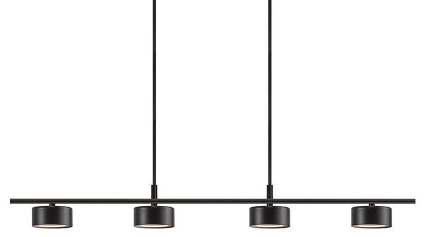 Lampa Wisząca Nordlux, Clyde, ściemnialny, czarny, kuchnia, metal, nowoczesny