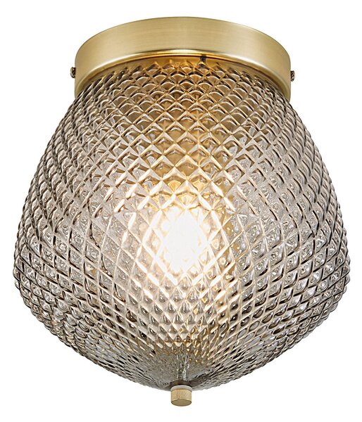 Lampa Sufitowa Nordlux, Orbiform, ściemnialny, złoty | mosiężny, salon, szkło, nowoczesny