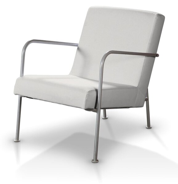 Pokrowiec na fotel Ikea PS kolor beżowy tkanina strukturalna