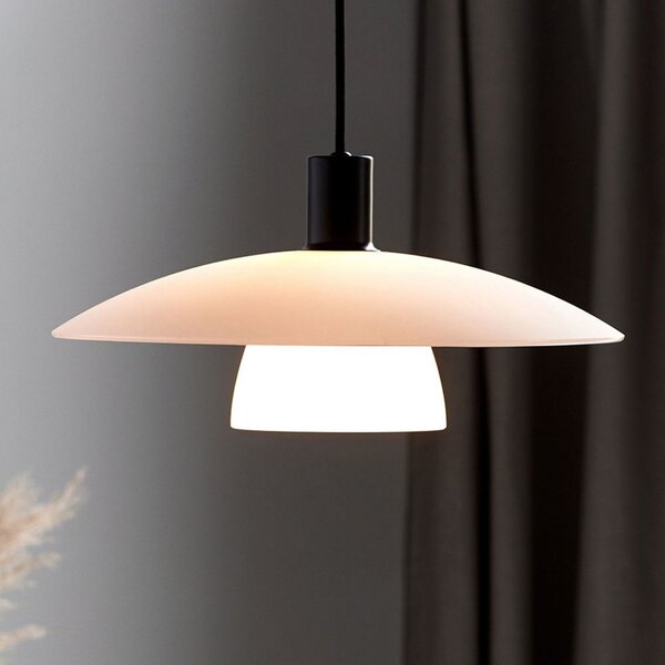 Lampa Wisząca Nordlux, Verona, ściemnialny, biały, salon, szkło, nowoczesny